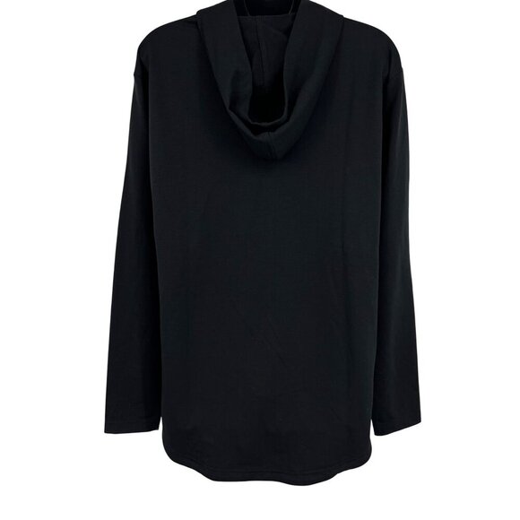 BYLT Premium Mens Active Hoodie Size Medium M Long Sleeve Black Athletic EUC - Picture 5 of 6